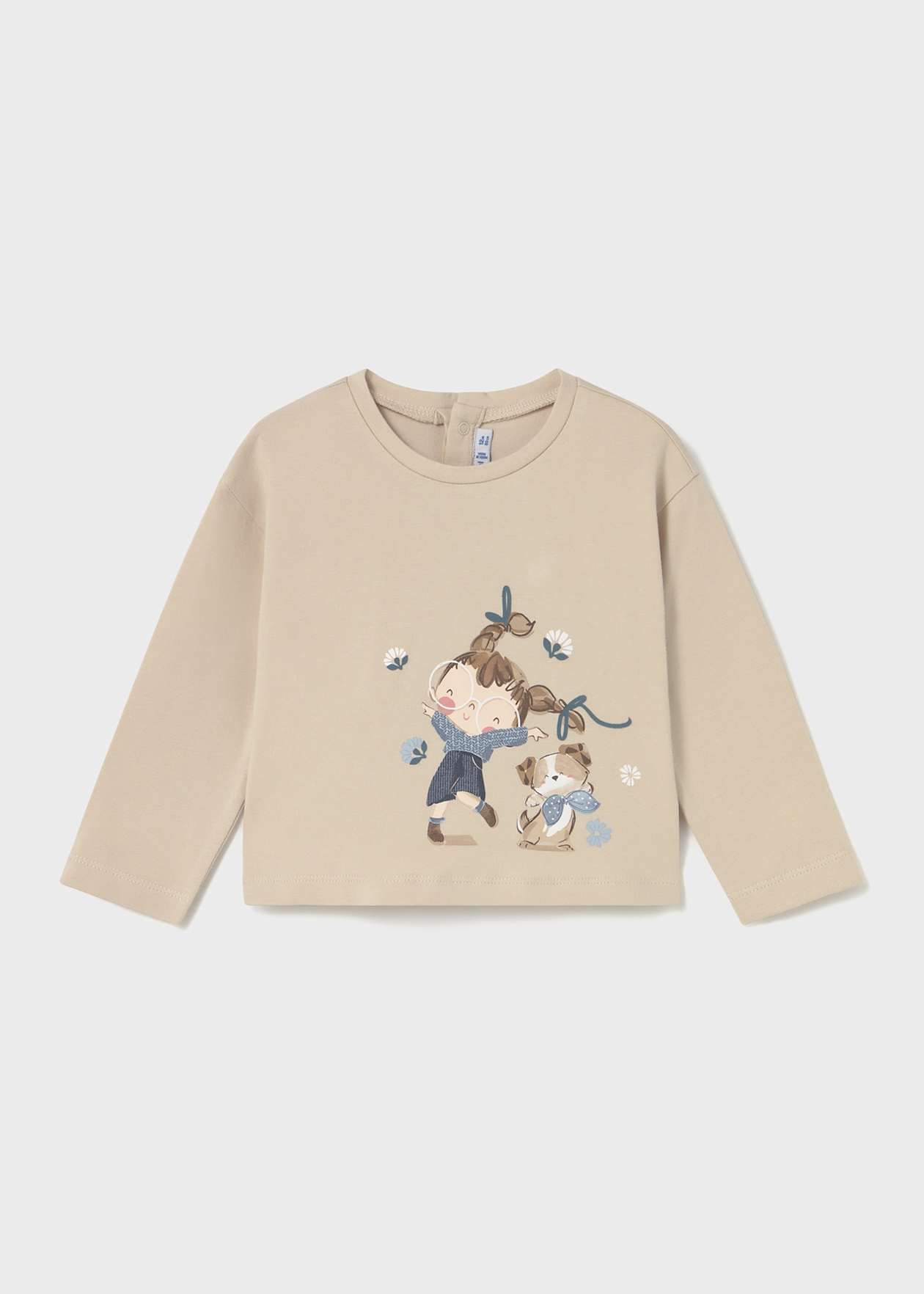 POLERA NIÑA ML NIÑA ARENA MAYORAL