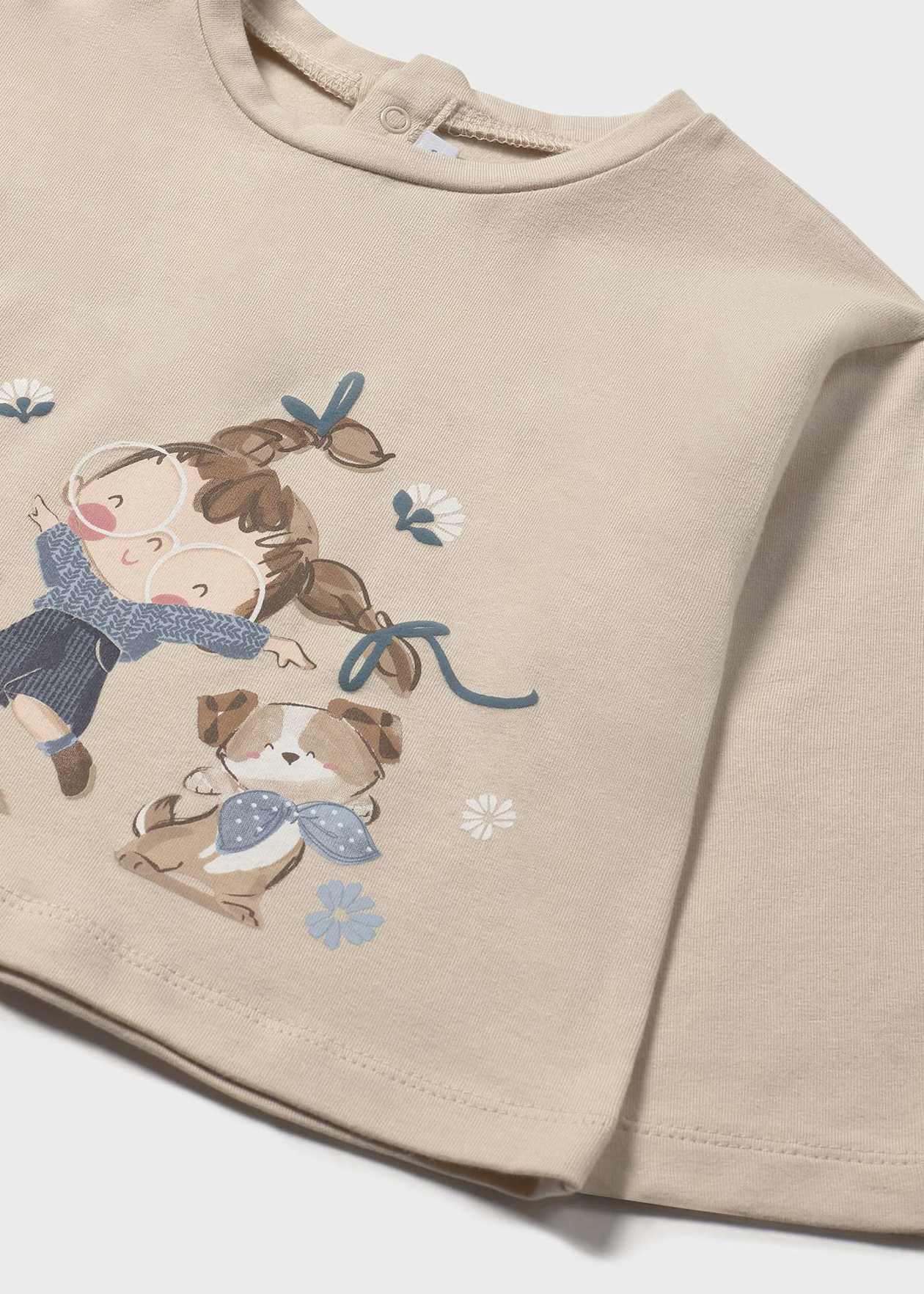 POLERA NIÑA ML NIÑA ARENA MAYORAL