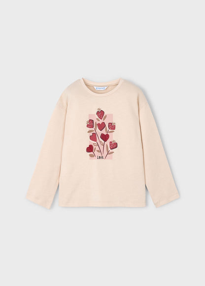POLERA NIÑA ML ALMENDRA MAYORAL