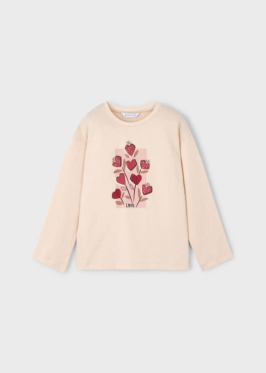 POLERA NIÑA ML ALMENDRA MAYORAL