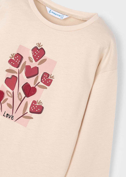 POLERA NIÑA ML ALMENDRA MAYORAL