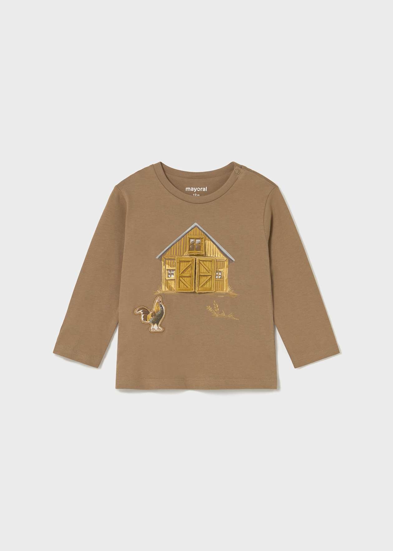 POLERA NIÑO ML GRANJA CARAMELO MAYORAL