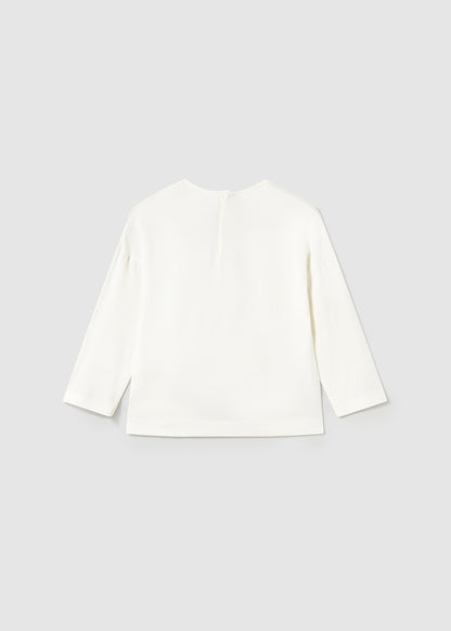 POLERA NIÑA CRUDO PERRITOS MAYORAL