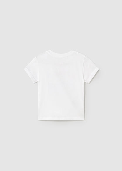 POLERA NIÑO ALOHA BLANCO MAYORAL