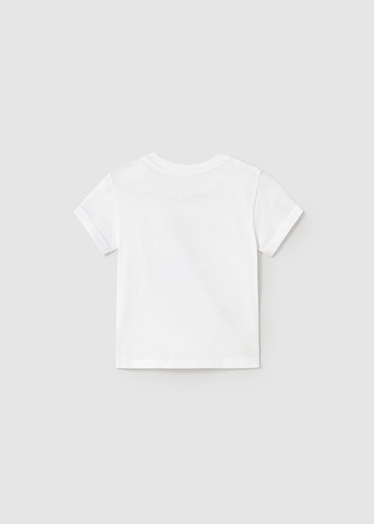 Polera niño Aloha blanco Mayoral - detalle