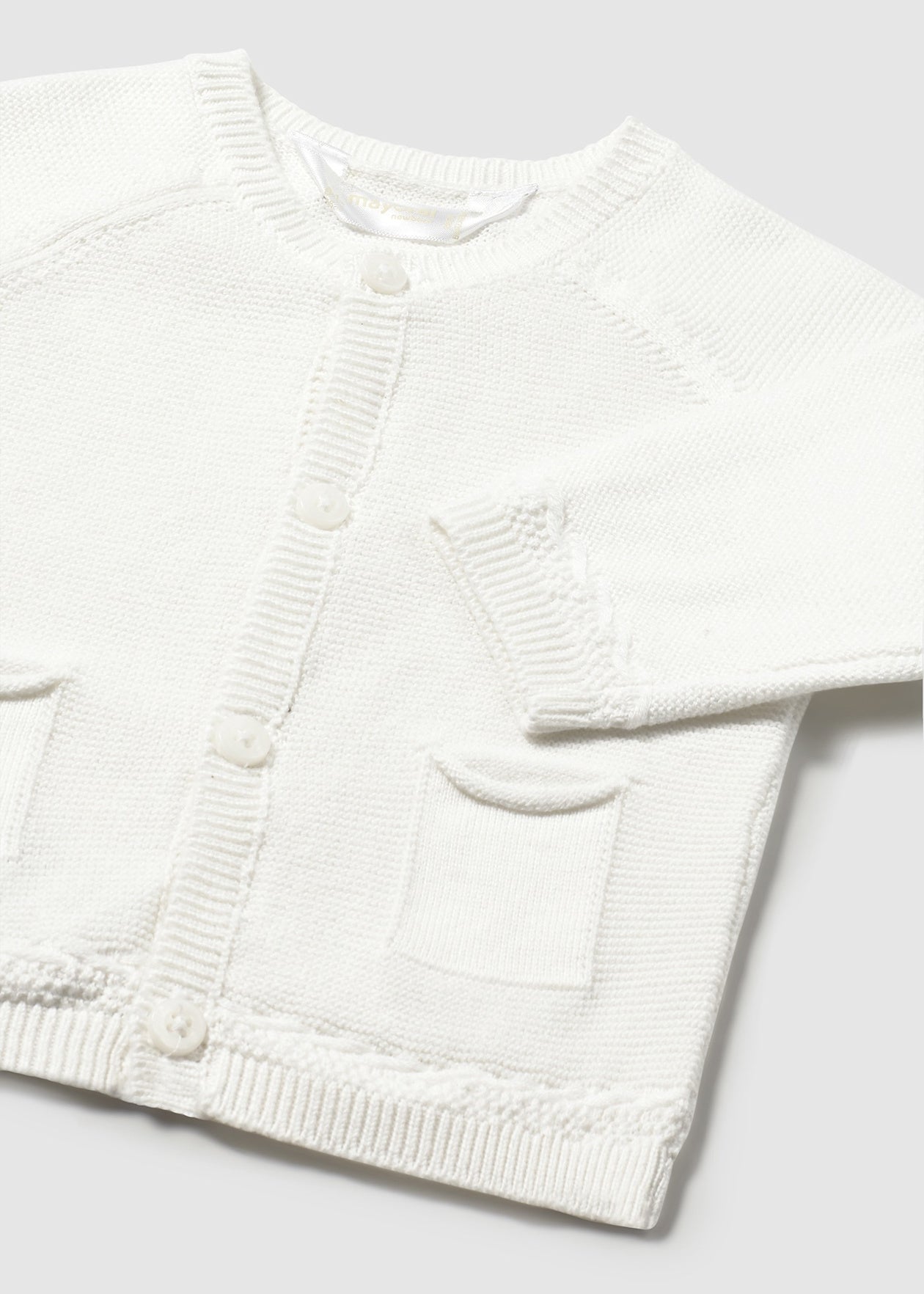 CHALECO UNISEX BLANCO MAYORAL