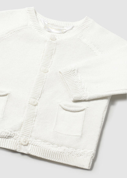 CHALECO UNISEX BLANCO MAYORAL