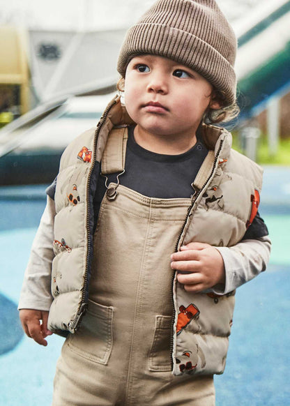 CHAQUETA NIÑO S/MANGA REVERSIBLE SOMBRA MAYORAL