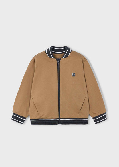 CONJUNTO NIÑO 3 PIEZAS CHAQUETA POLERA BUZO CARAMELO MAYORAL