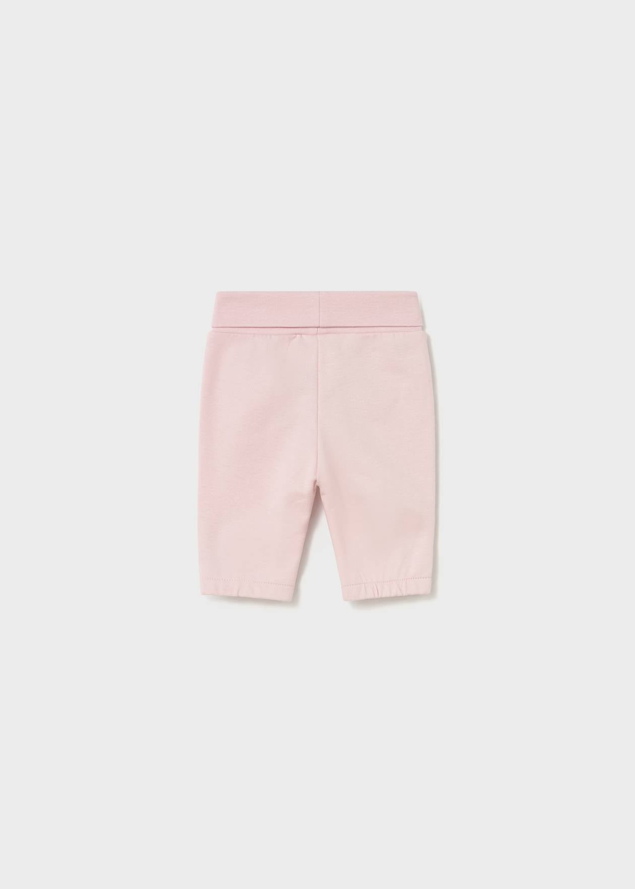 CONJUNTO NIÑA 3 PIEZAS CHALECO POLERA PANTALON ROSA BABY MAYORAL