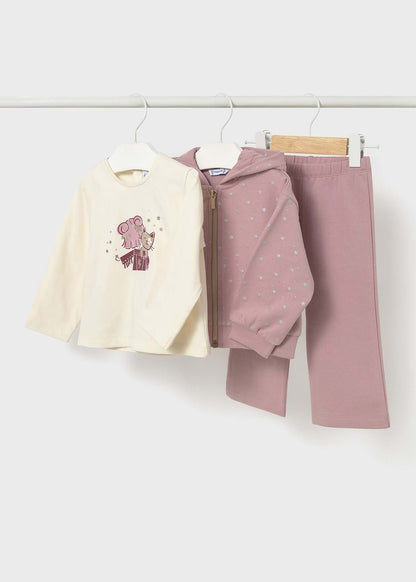 CONJUNTO NIÑA 3 PIEZAS CUARZO MAYORAL