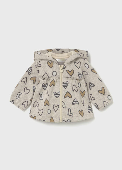 CONJUNTO NIÑA 3 PIEZAS CHAQUETA POLERA PANTALON CACAHUETE MAYORAL
