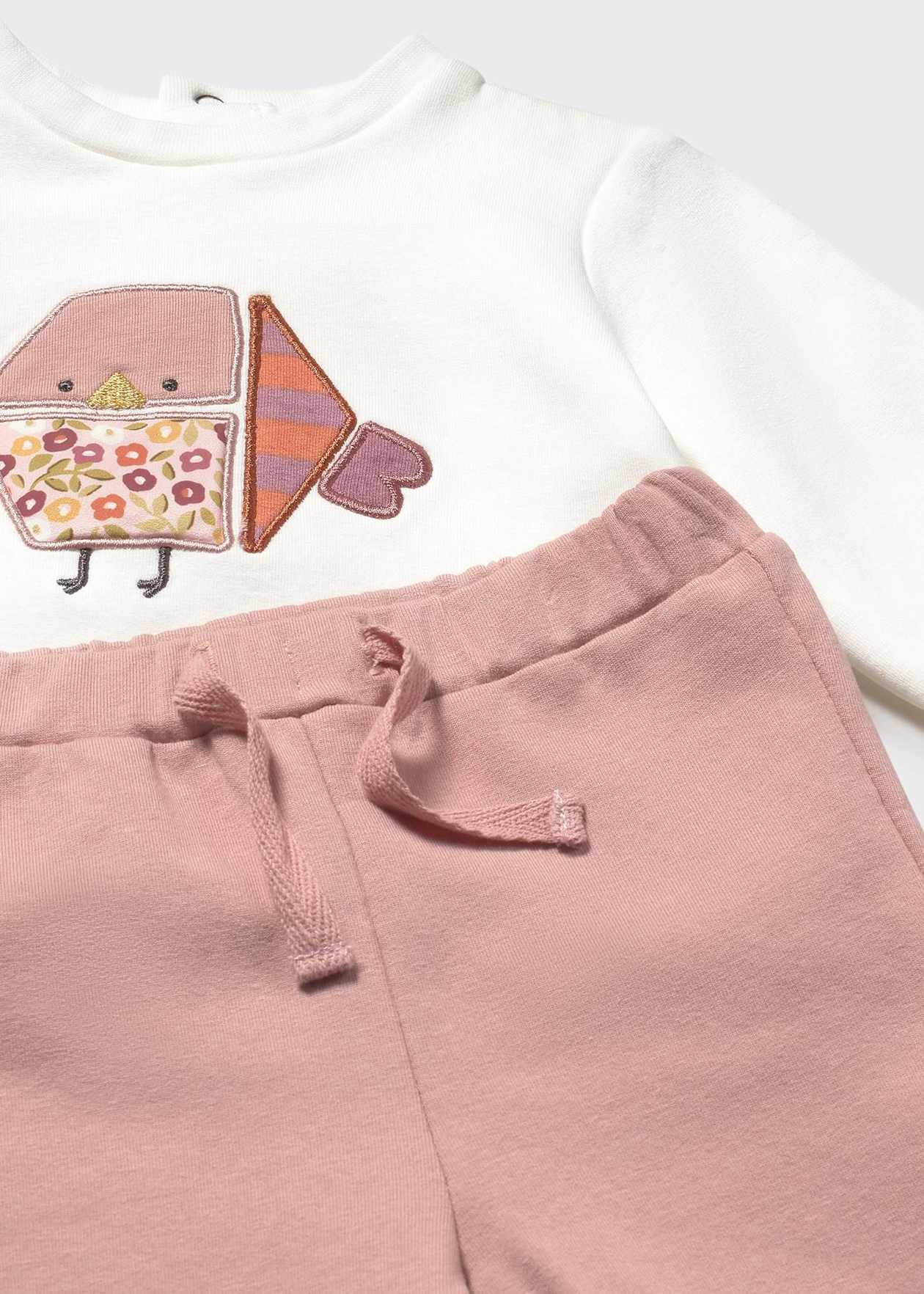 CONJUNTO NIÑA 3 PIEZAS CHAQUETA POLERA PANTALON MELLOW MAYORAL