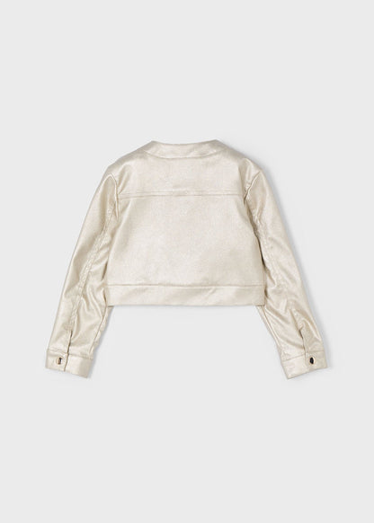 CHAQUETA VESTIR NIÑA DORADO MAYORAL