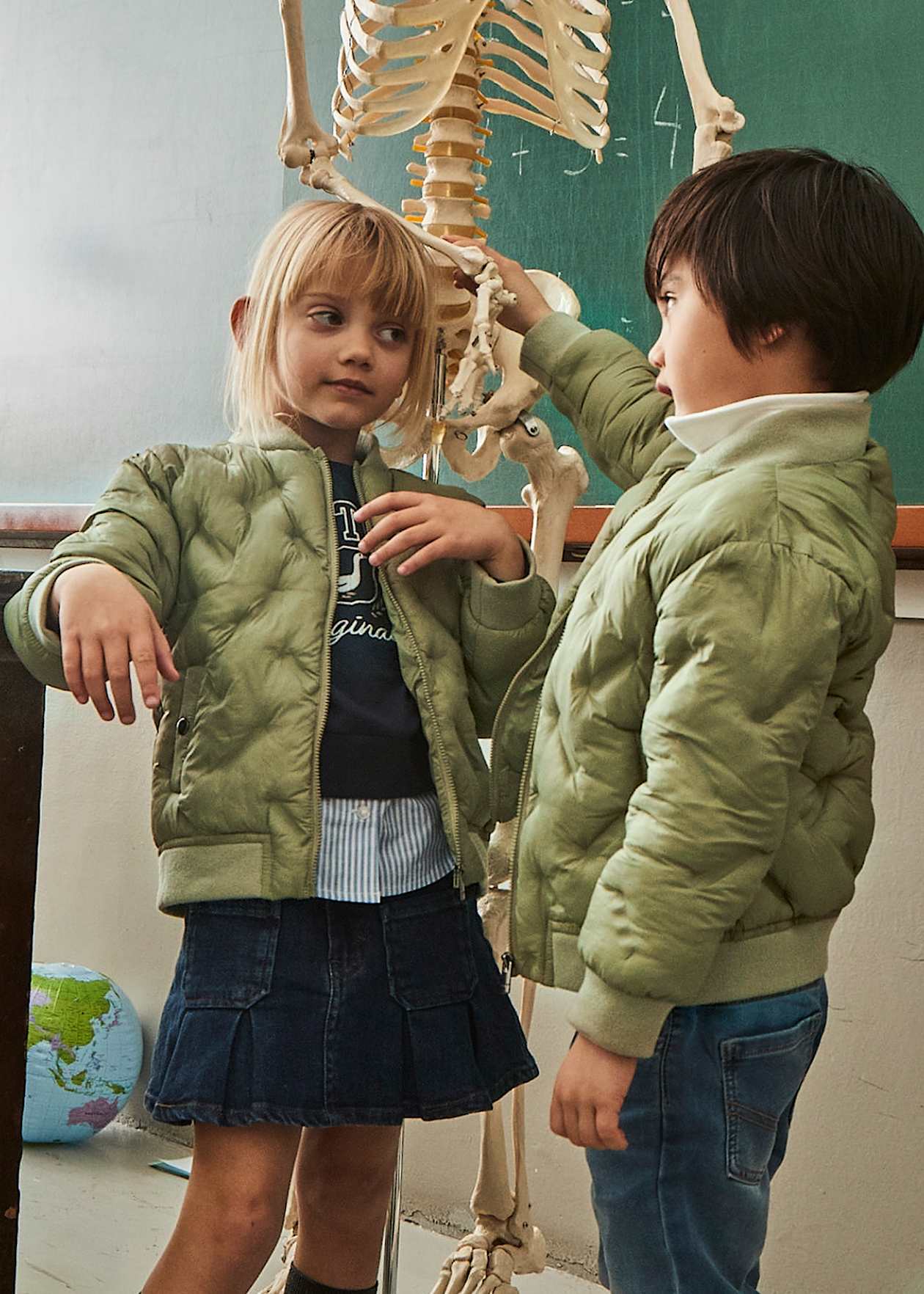 CHAQUETA UNISEX BOMBER PISTACHO MAYORAL