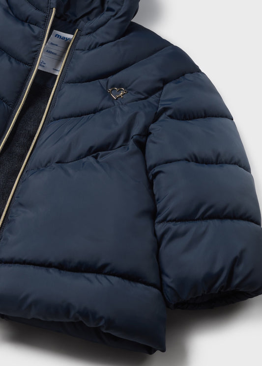 Chaqueta niña azul Mayoral - detalle