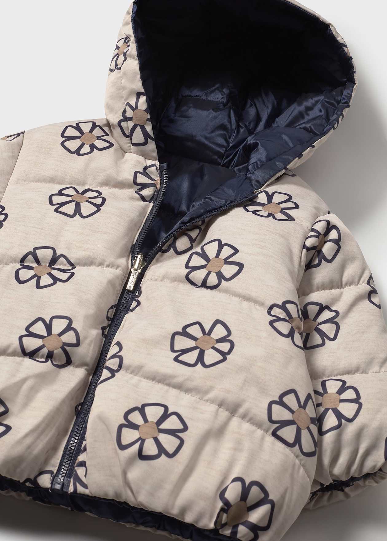 CHAQUETA NIÑA REVERSIBLE MARINO MAYORAL