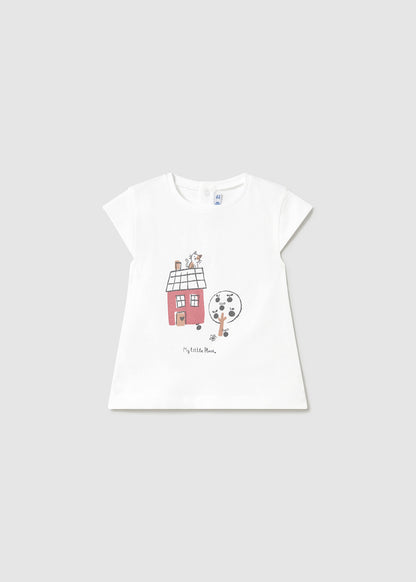 CONJUNTO NIÑA 3 PIEZAS POLERA CHALECO PANTALON COLORETE MAYORAL