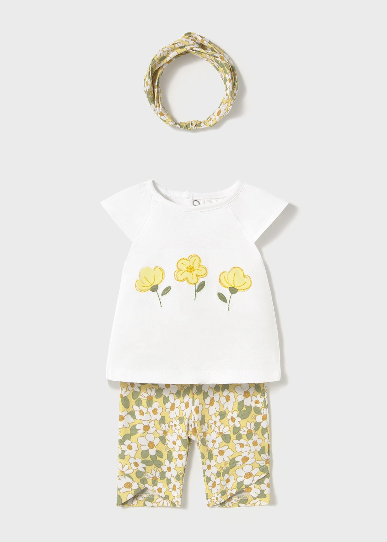 CONJUNTO NIÑA POLERA CALZA CINTILLO SUNNY MAYORAL