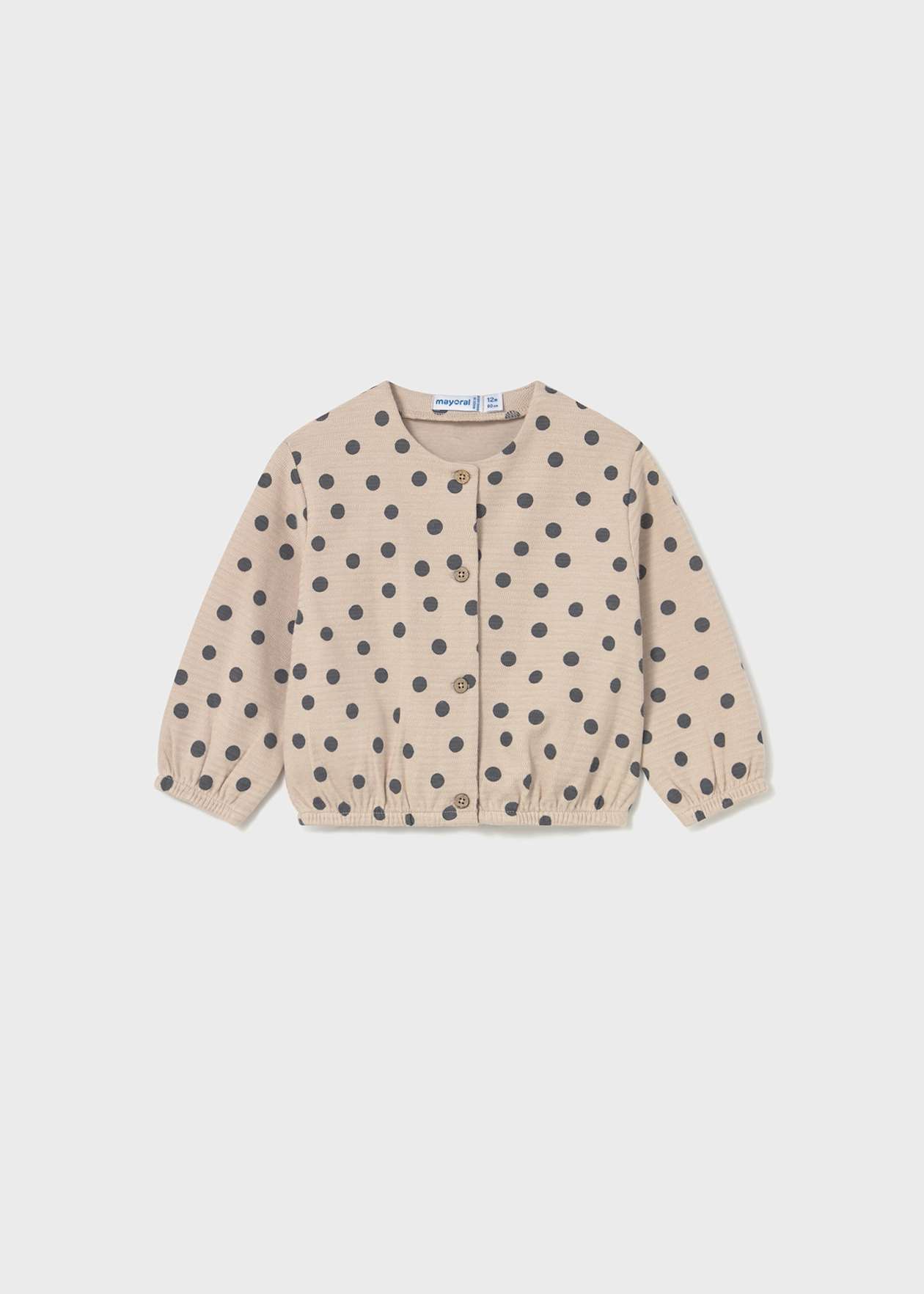 CONJUNTO NIÑA 3 PIEZAS POLERA CHALECO CALZA PLOMO MAYORAL