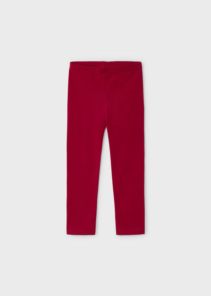 CONJUNTO NIÑA 3 PIEZAS POLERA 2 CALZAS CEREZA MAYORAL