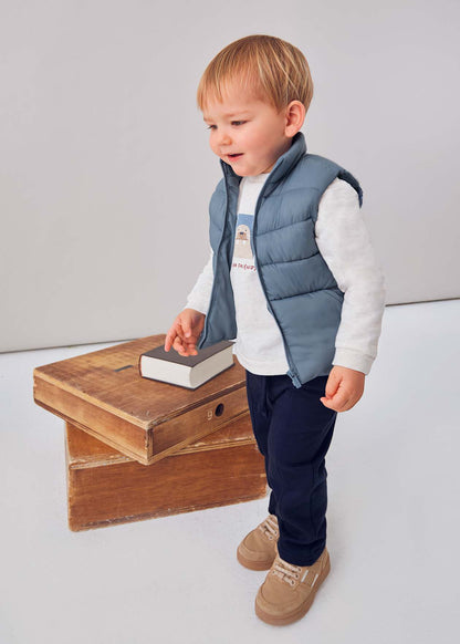CONJUNTO NIÑO 3 PIEZAS CHAQUETA POLERA BUZO ICEBERG MAYORAL