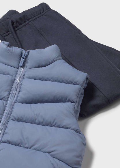 CONJUNTO NIÑO 3 PIEZAS CHAQUETA POLERA BUZO ICEBERG MAYORAL