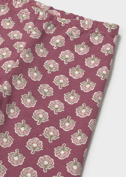 CONJUNTO NIÑA 3 PIEZAS POLERA CALZA DIADEMA ROSADO MAYORAL