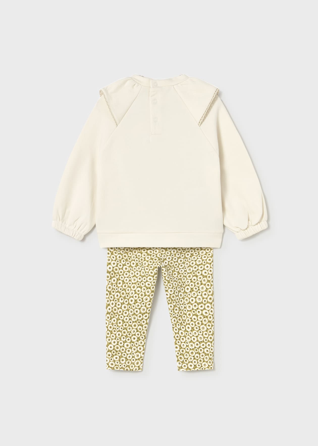 CONJUNTO NIÑA 2 PIEZAS POLERA CALZA ACEITE MAYORAL