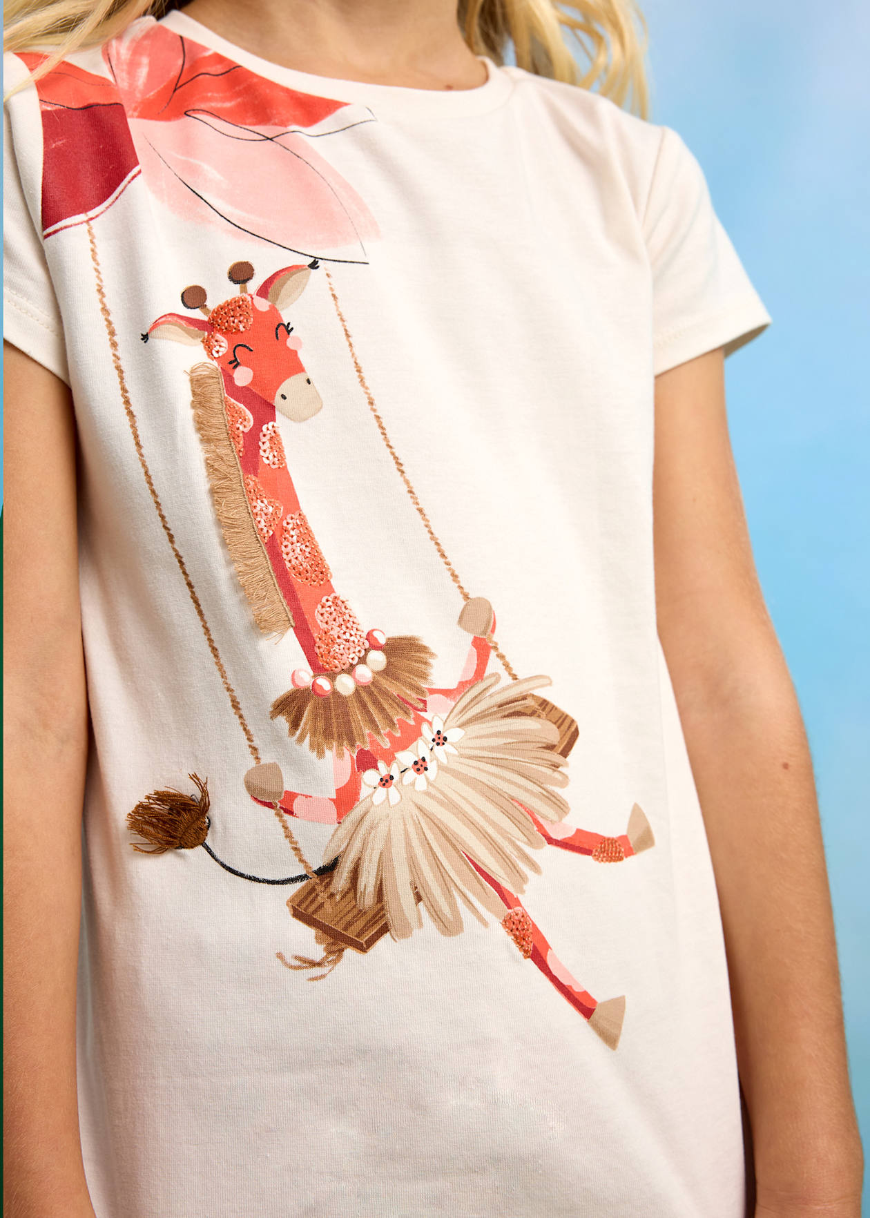 CONJUNTO NIÑA POLERA Y CALZA PAPRIKA MAYORAL