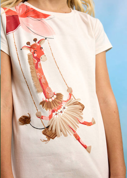 CONJUNTO NIÑA POLERA Y CALZA PAPRIKA MAYORAL