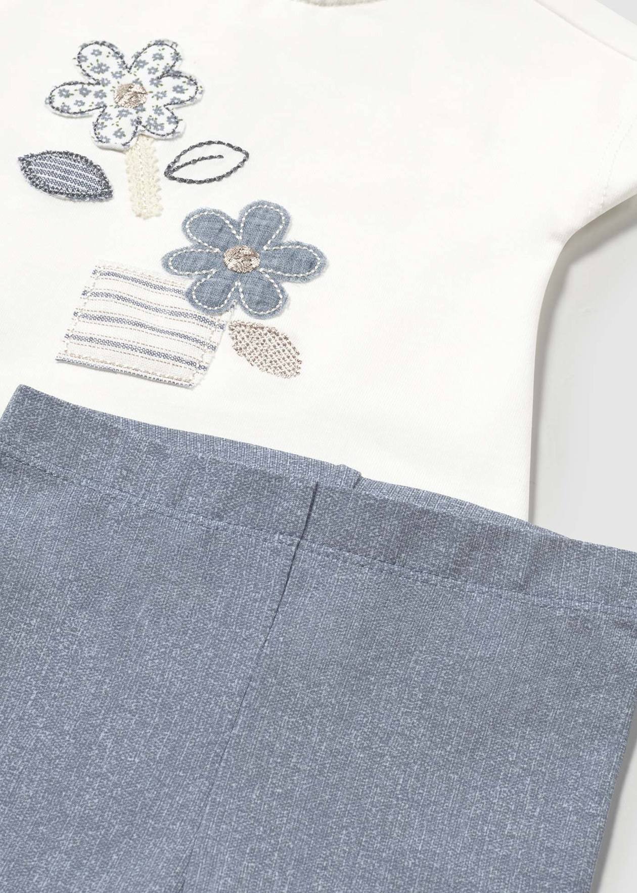 CONJUNTO NIÑA 2 PIEZAS POLERA Y CALZA BLUESTONE MAYORAL