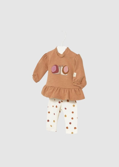 CONJUNTO NIÑA 2 PIEZAS CANELA MAYORAL