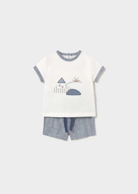 CONJUNTO NIÑO 2 PIEZAS POLERA SHORT STAR MAYORAL