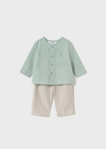 CONJUNTO NIÑO 2 PIEZAS CAMISA PANTALON JADE LINO MAYORAL