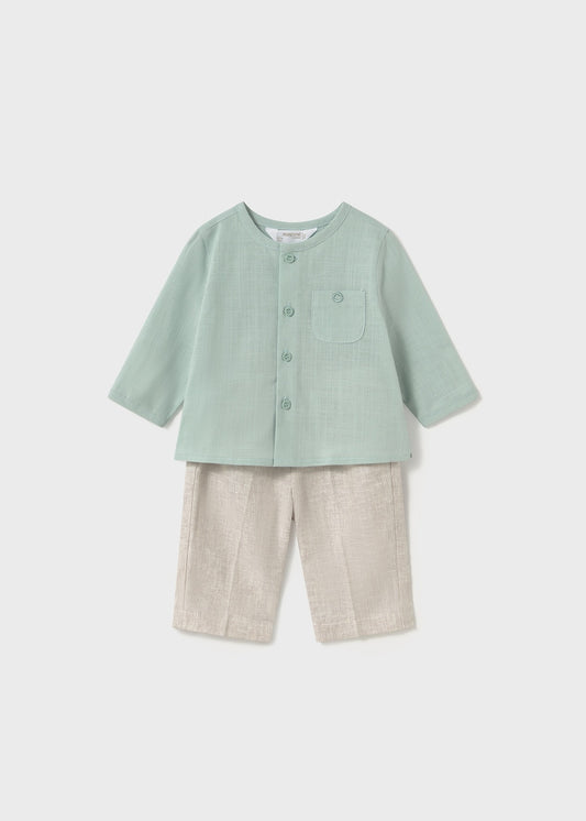 CONJUNTO NIÑO 2 PIEZAS CAMISA PANTALON JADE LINO MAYORAL