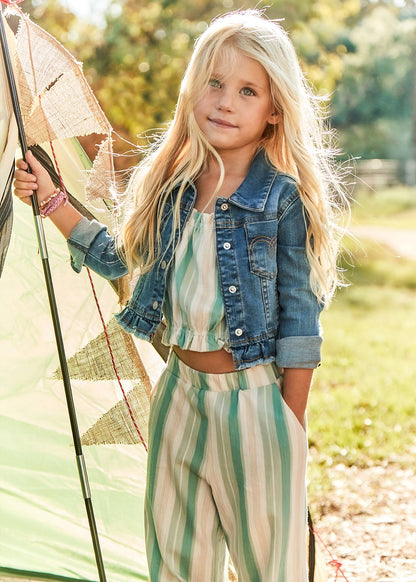 CONJUNTO NIÑA 2 PIEZAS PETO Y PANTALON JADE MAYORAL