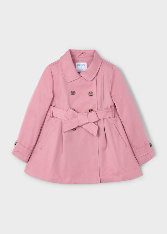 CHAQUETA NIÑA GABARDINA ROSADO MAYORAL