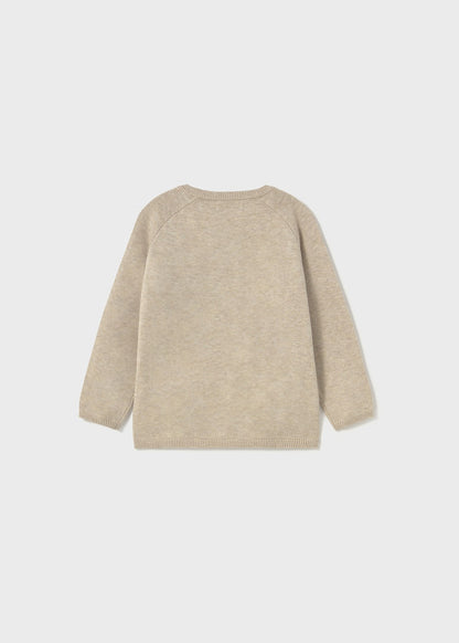 SUETER NIÑO PERRITO CREMA MAYORAL