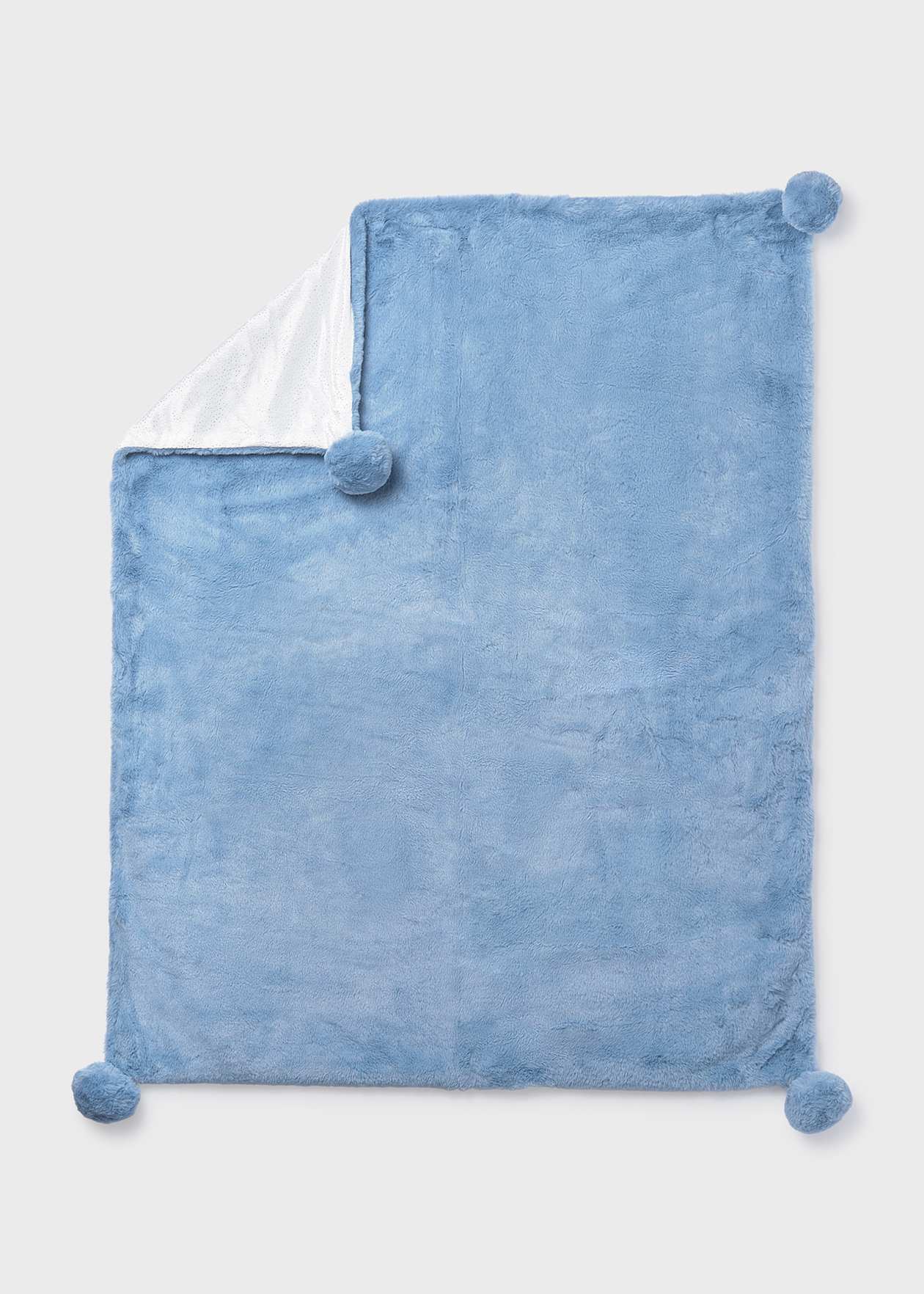MANTA BEBE NUBE POMPOM MAYORAL