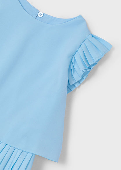 ENTERITO NIÑA PLISADO CIELO MAYORAL