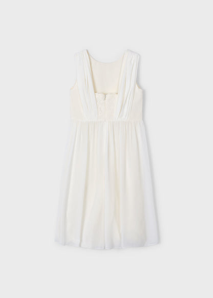 ENTERITO NIÑA MONO CEREMONIA CRUDO MAYORAL