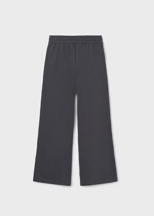 Pantalón niña acampanado plomo Mayoral - detalle cintura