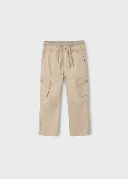 PANTALON NIÑO CARGO ALMENDRA MAYORAL
