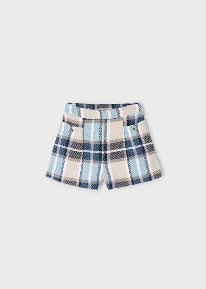 SHORT NIÑA INVIERNO CUADROS MARINO MAYORAL