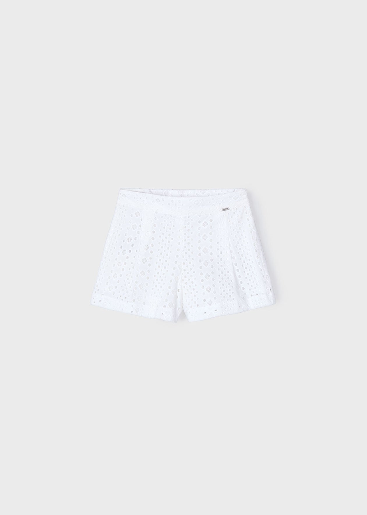 SHORT NIÑA BLANCO MAYORAL