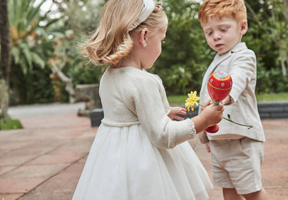 CHALECO NIÑA BOLERO CRUDO MAYORAL