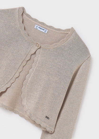 CHALECO NIÑA RAIZ VIG REBECA MAYORAL