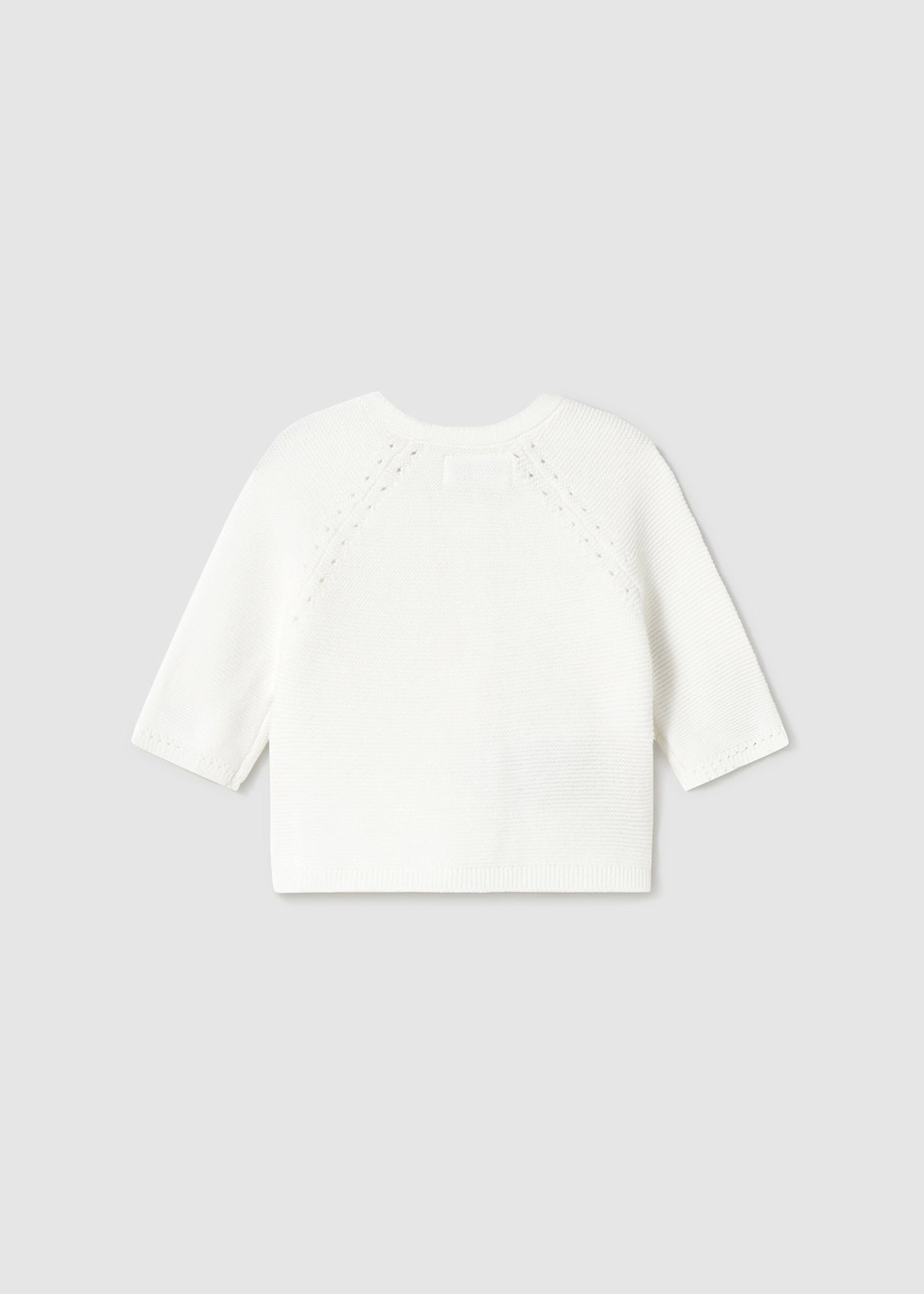 CHALECO NIÑA BLANCO NATURAL MAYORAL