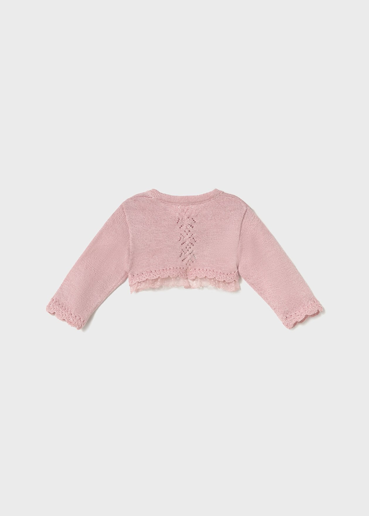 CHALECO NIÑA BOLERO ROSADO MAYORAL